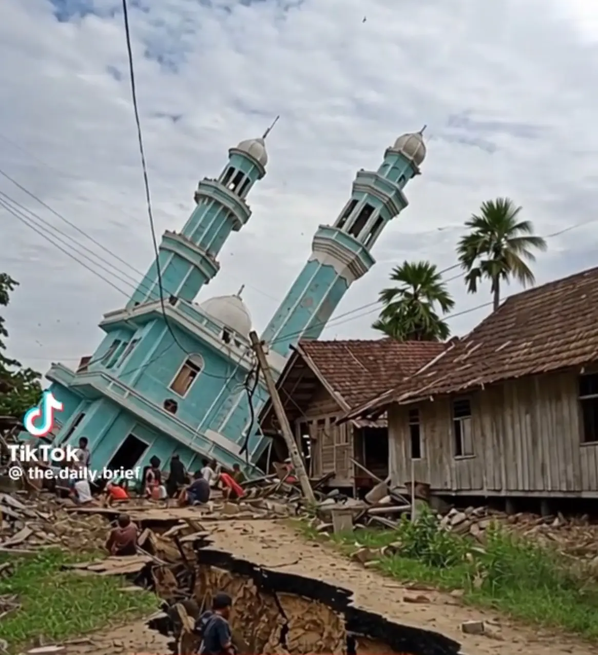 Aftermath of the Myanmar earthquake